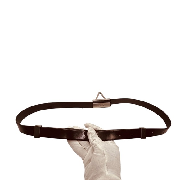 NWT Bottega Veneta Brown Point Lock Belt | Size M (80cm/32in) | - Picture 4 of 12